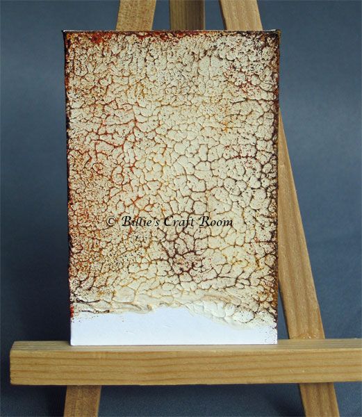 Billiescraftroom: Faux Crackle Paint Effect tutorial Crackle Painting, Painting Tips, Abstract Painting, Painting Art, Texture Art, Texture Painting, Cracked Paint, Decoupage, Paint Effects