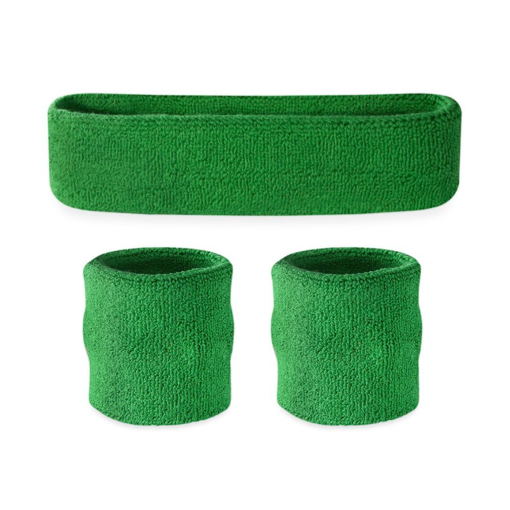 Kids Neon Headband /& Wristbands neon Wrist Sweatbands /& HeadBands