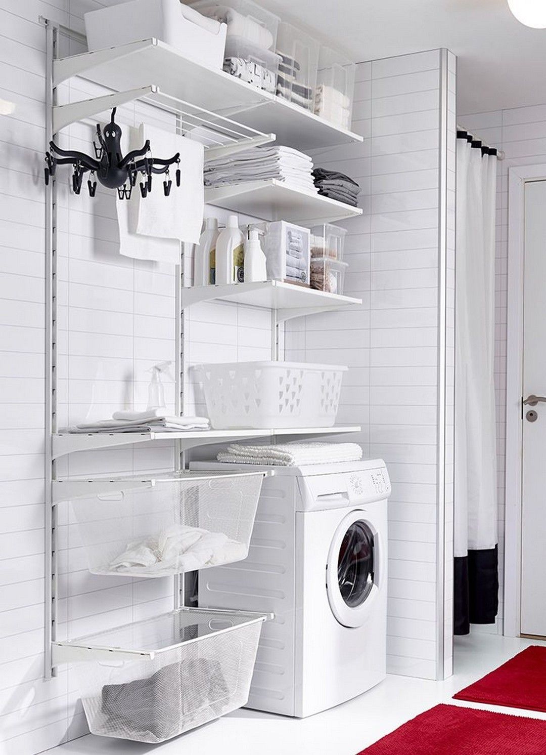 20+ TALENT DIY PROJECTS FOR LAUNDRY ROOM ORGANIZATION | Ikea laundry