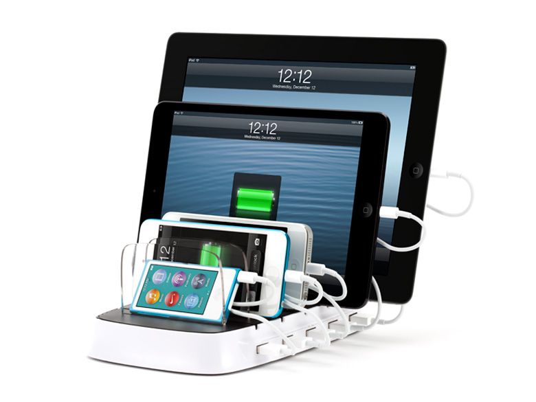 NEW Griffin Ultra Powerful 5-Port Charging Station PowerDock 5 For Apple//Samsung