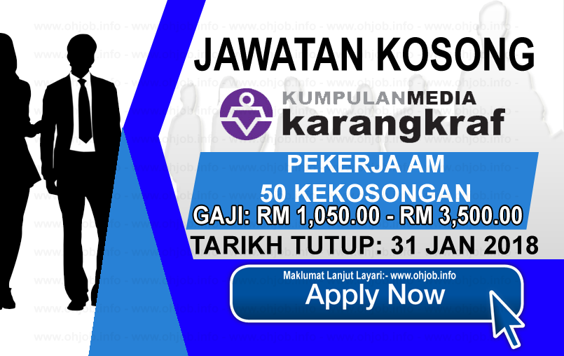Jawatan Kosong Kumpulan Media Karangkraf Januari Kerja Kosong
