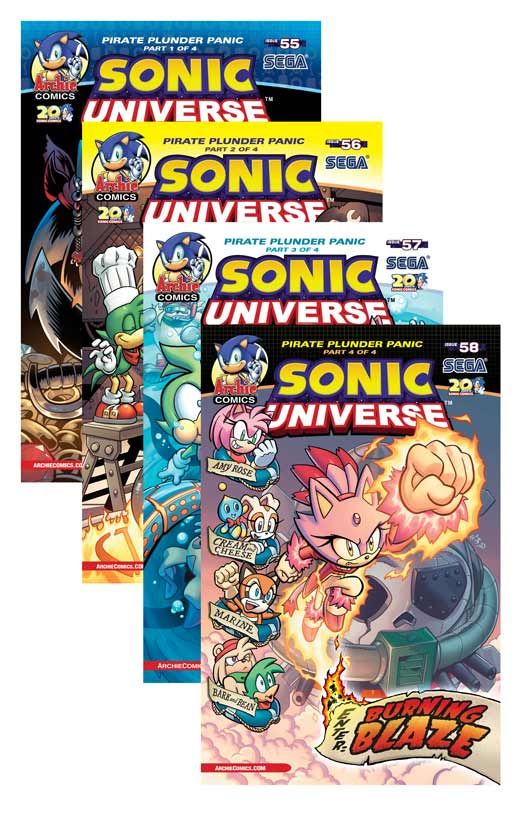 sonic universe pirate plunder buy it now at the archie comics