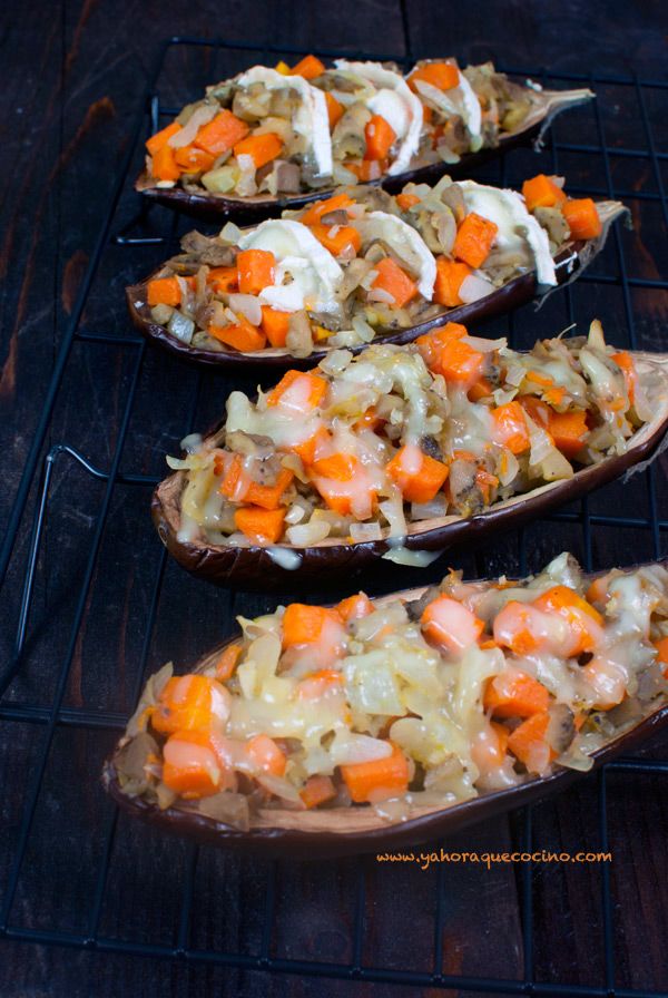 Berenjenas Rellenas Berenjenas Rellenas Sin Carne Berenjenas Rellenas Al Horno Recetas Con Berenjenas Berenjenas Rellenas