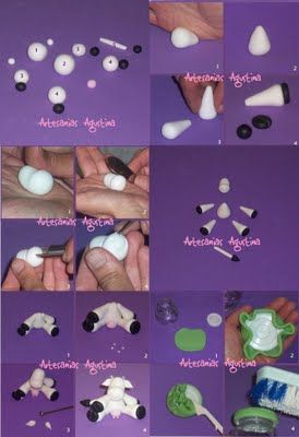 RECICLADO DE UN FRASCO - UNA VAQUITA MUY DULCE