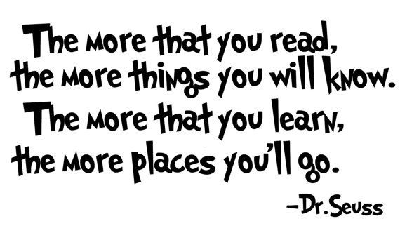 The More That You Read Wall Decal