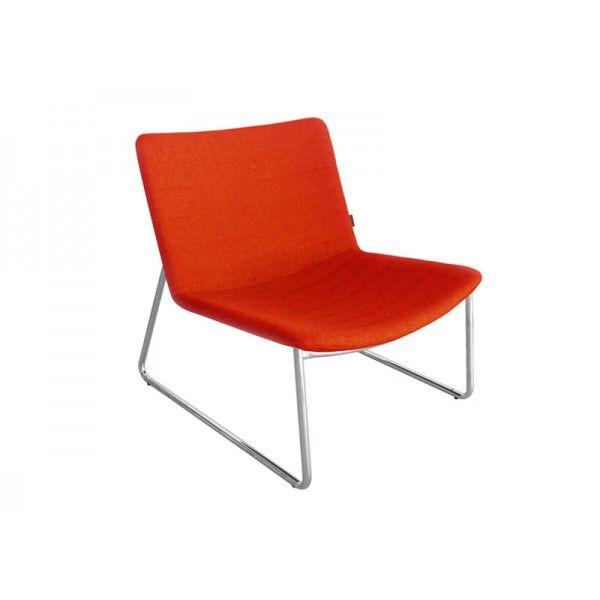 Rode design fauteuil Vegas Officetopper | Kantoormeubelen rode design lounge stoel