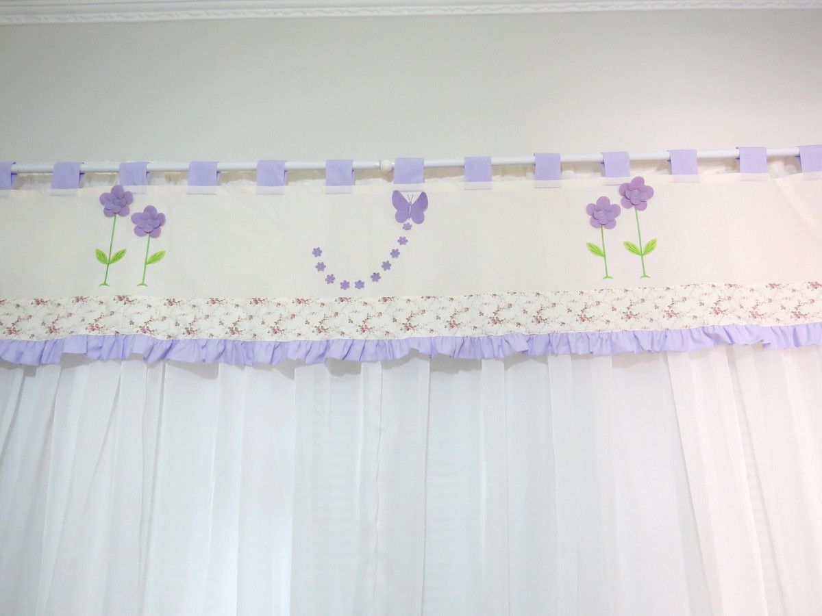 Cortina De Band Flores Para Clara Cor Lil S Lil S E Cortinas Cortina De Band Flores Para Clara Cor Lil S Lil S E Cortinas