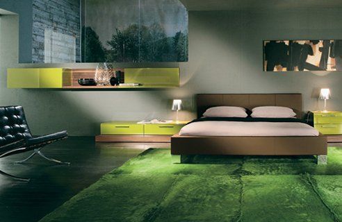 Cool Bedroom Interior Design With Green Gr Carpet Random 2 Cool Bedroom Interior Design With Green Gr Carpet