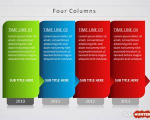 free creative timeline powerpoint template is a cool presentation