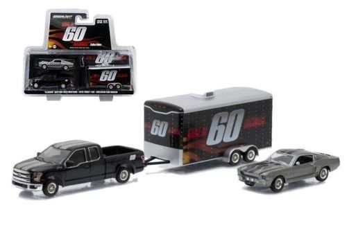 Greenlight Hitch Tow Gone In 60 Seconds Ford Mustang Trailer Set