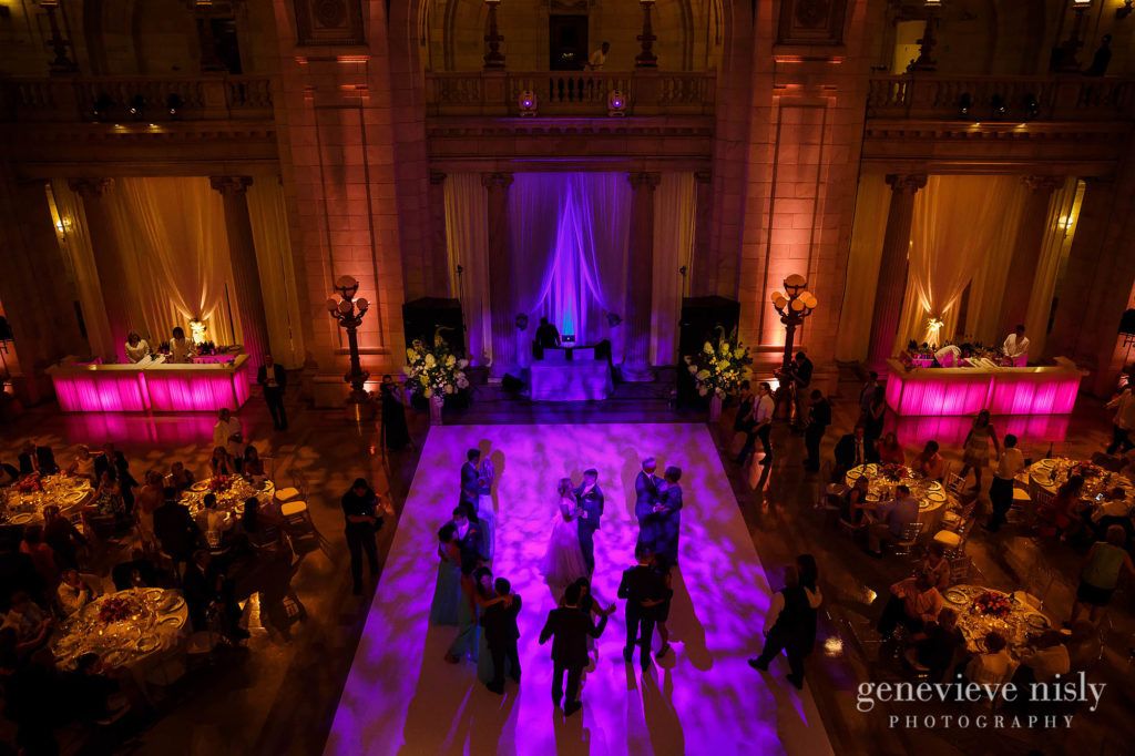 Love this lighting. Check out the bar! Cleveland wedding, Event decor