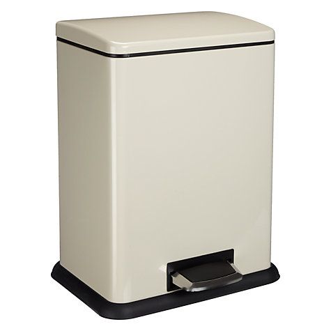 John Lewis 2 Section Recycling Bin Cream X 20l John Lewis 2 Section Recycling Bin Cream 2x 40l Online At Johnlewis