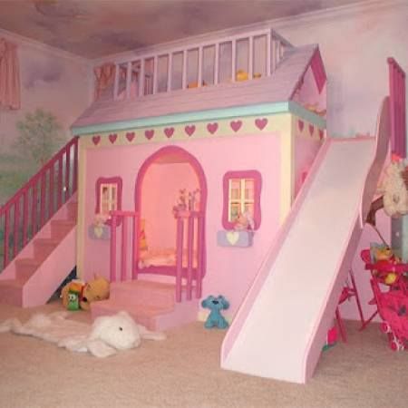 Dormitorio Casa De Juegos Bebe Pinterest Girls Bedroom