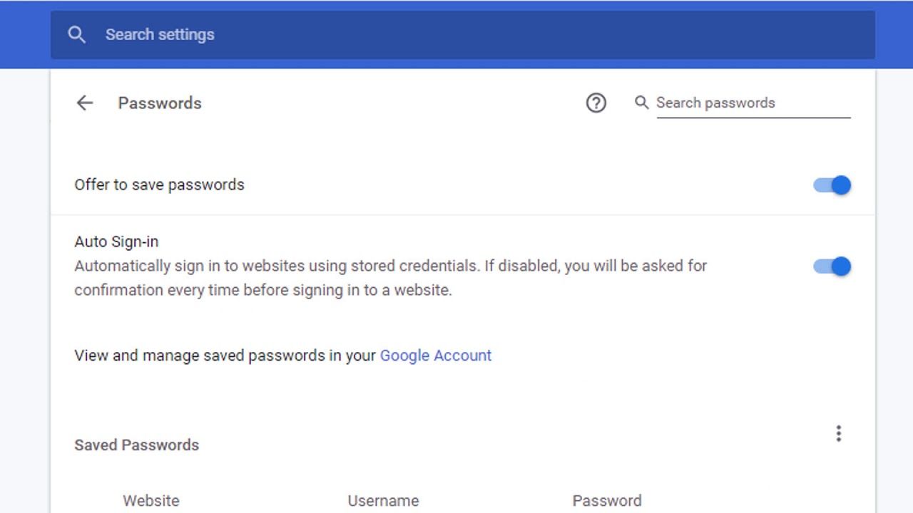 How to Delete stored website passwords in Chrome Saved passwords How to Delete stored website passwords in Chrome Saved passwords
