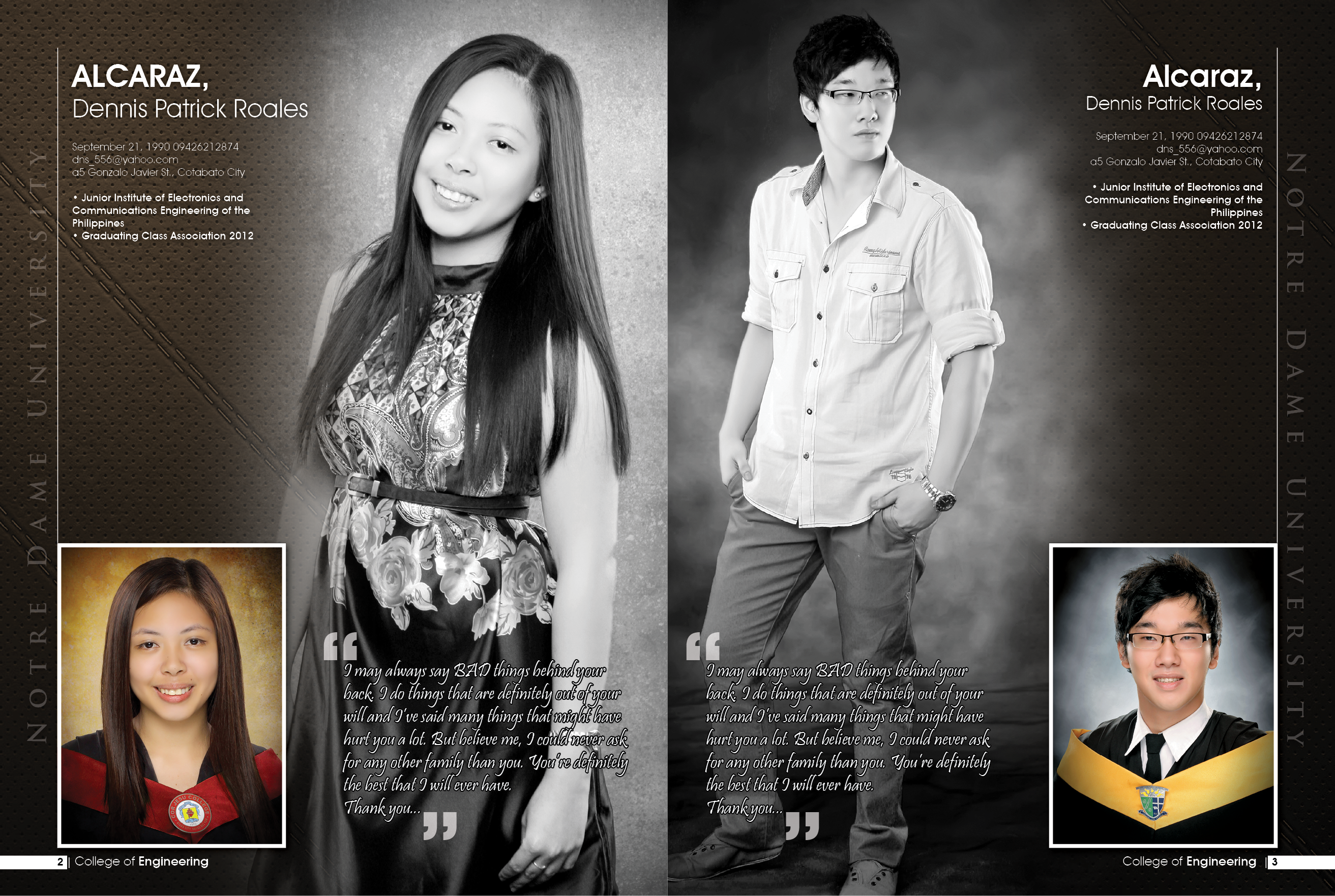 sample yearbook