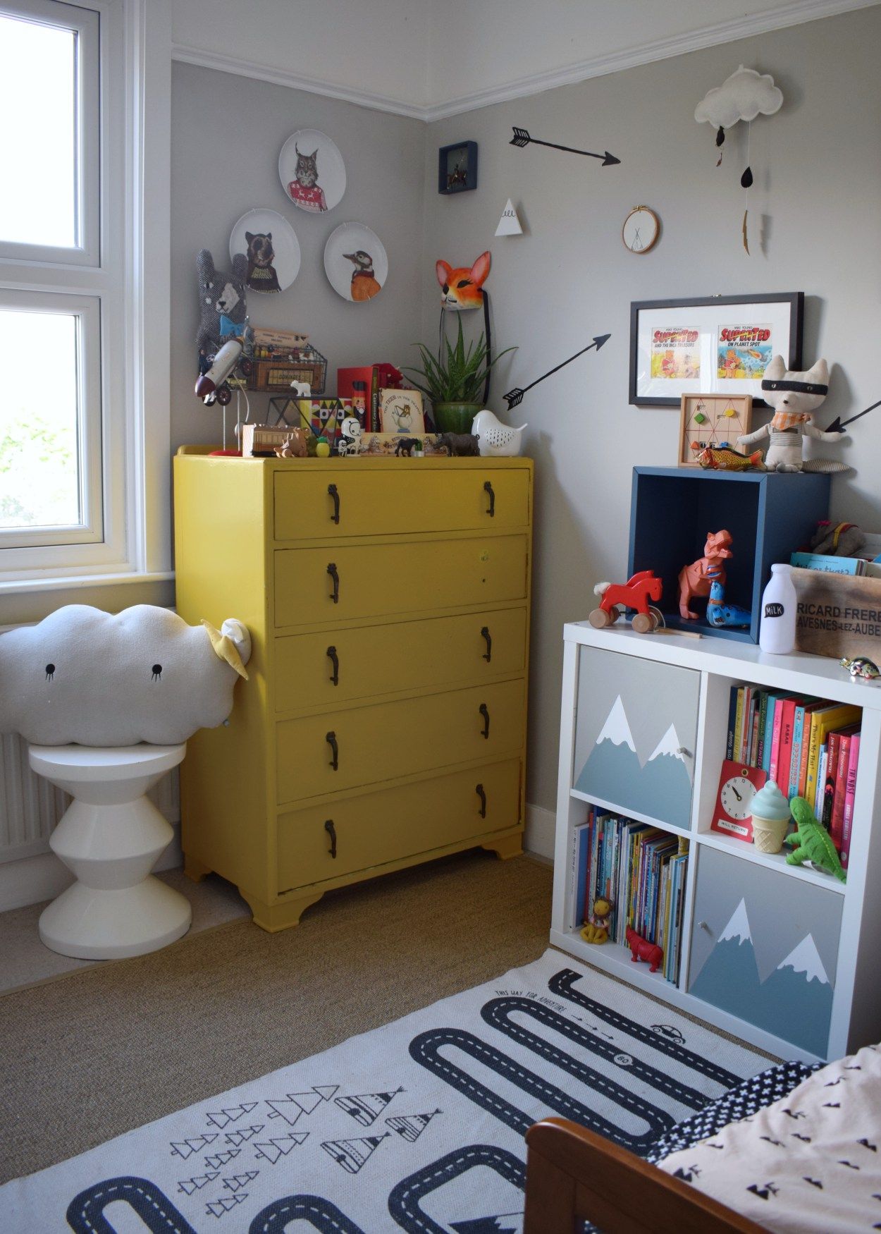 Eclectic Vintage Colourful Kids Space Interior Design Ideas, Kooky Animal Eclectic Vintage Colourful Kids Space Interior Design Ideas, Kooky Animal
