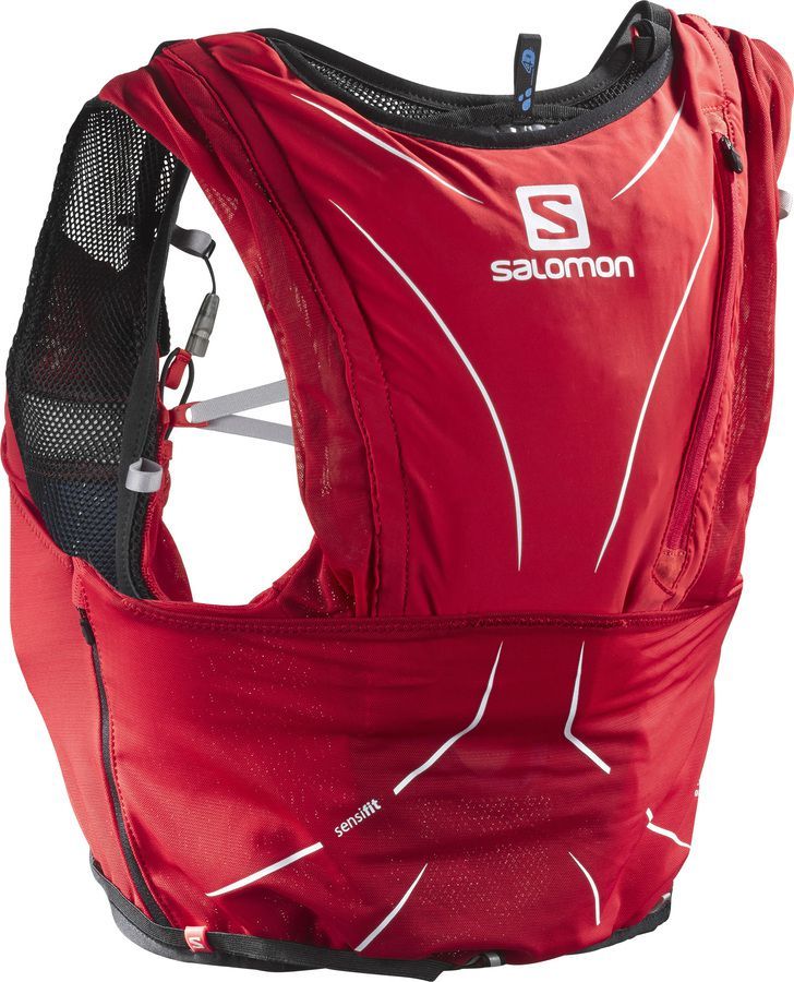 Salomon Advanced Skin 12 Set Unisex Pack Wildfire Sports Trek Running Vest Hydration Pack Trail Running Vest