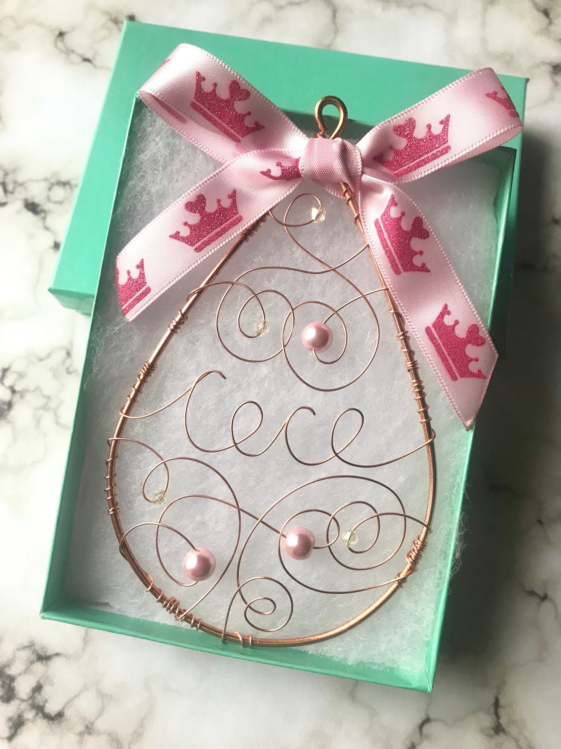princess ornament personalized princess