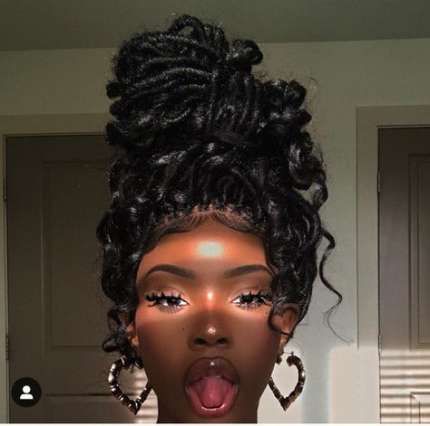 28 Trendy Hair Styles Black Girls Bombshells #darkskingirls