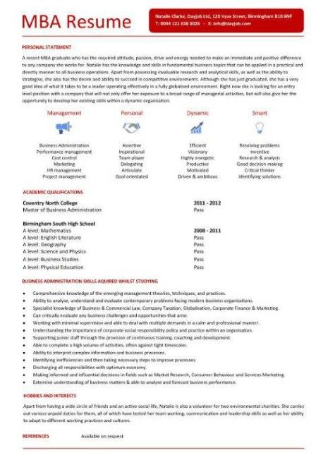 pin by job resume on job resume samples pinterest sample resume mba graduate resume examples