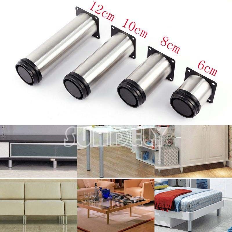 Cabinet Plinth Legs Creativeadvertisingblog 6 85 Gbp Stainless Steel 4pcs Adjule Plinth Leg For Kitchen Cabinet Furniture Sofa