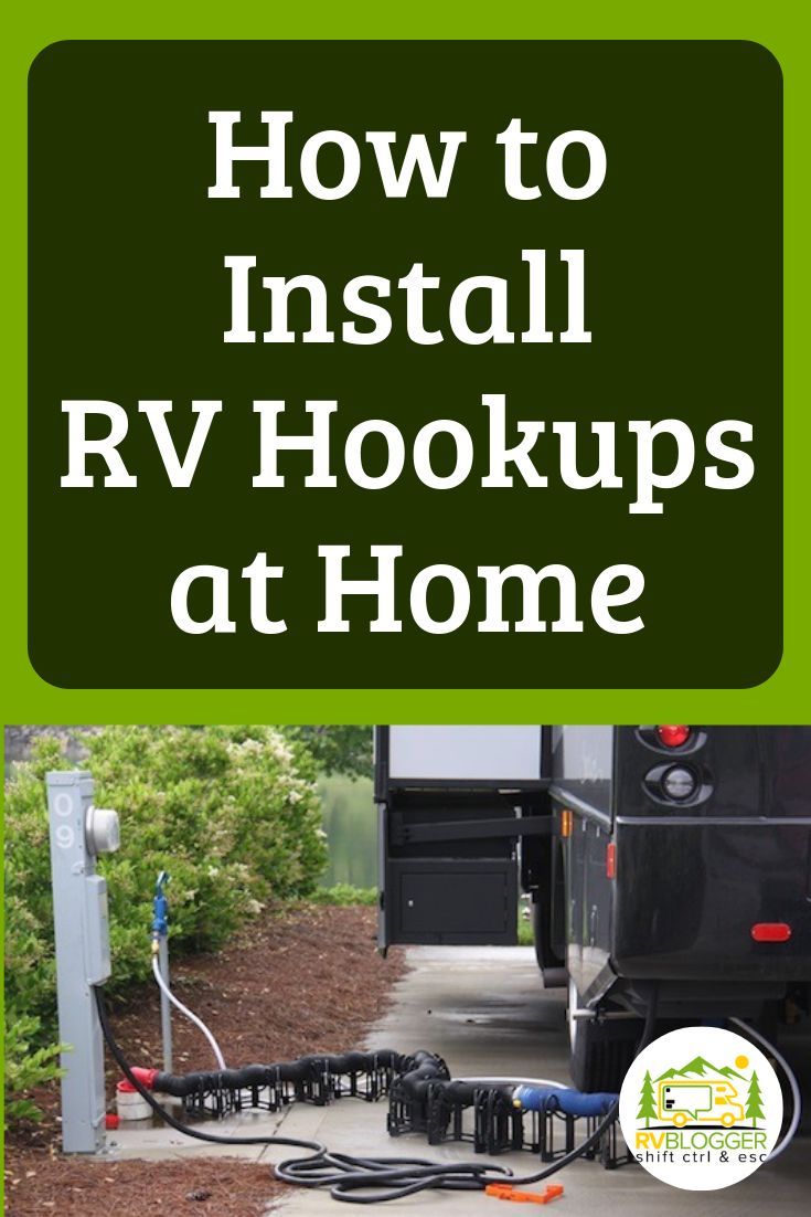 How To Install Rv Hookups At Home
