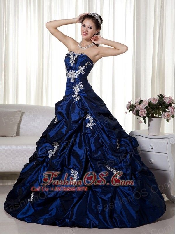 Blue Ball Gowns