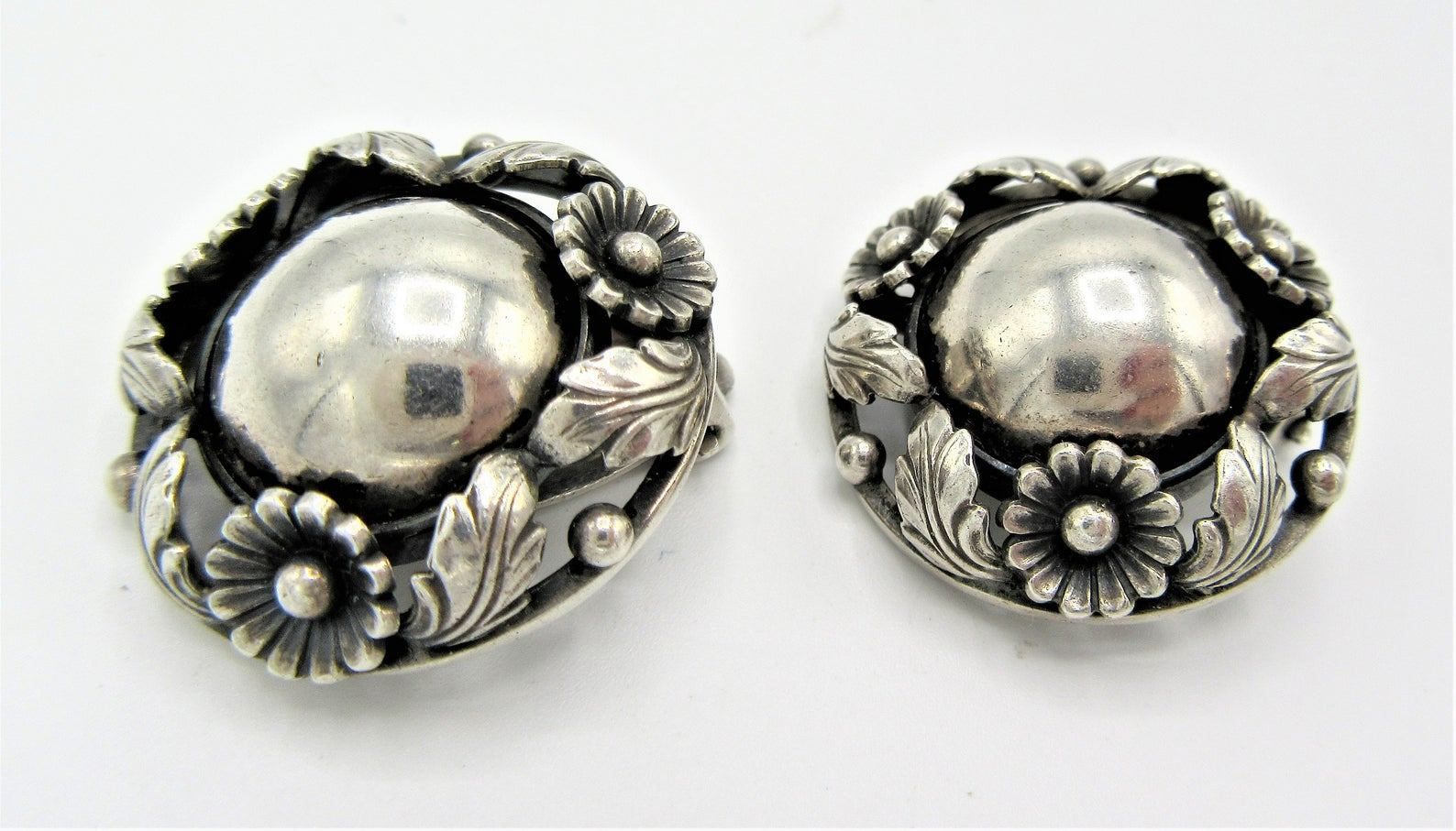Vintage N.E.From Denmark Sterling Silver Earrings Vintage N.E.From Denmark Sterling Silver Earrings