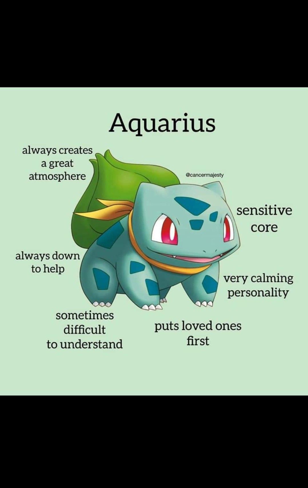 Aquarius - Bulbasaur