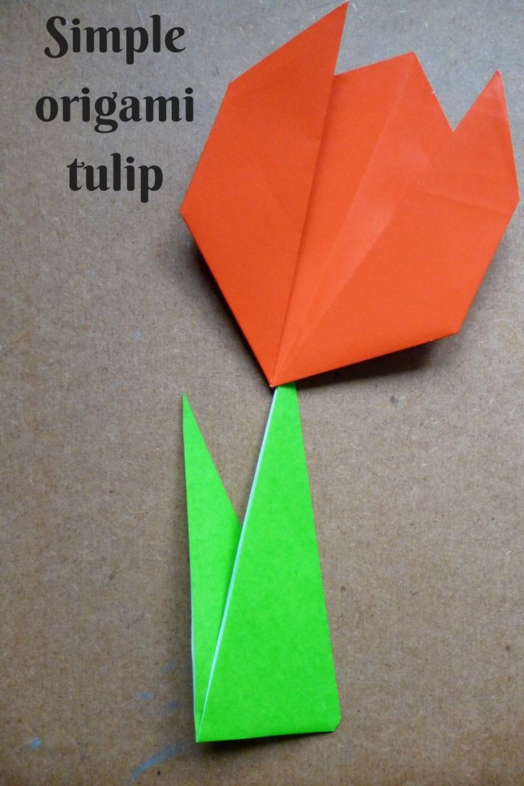 The Craft Fantastic Origami easy, Tulip origami, Origami