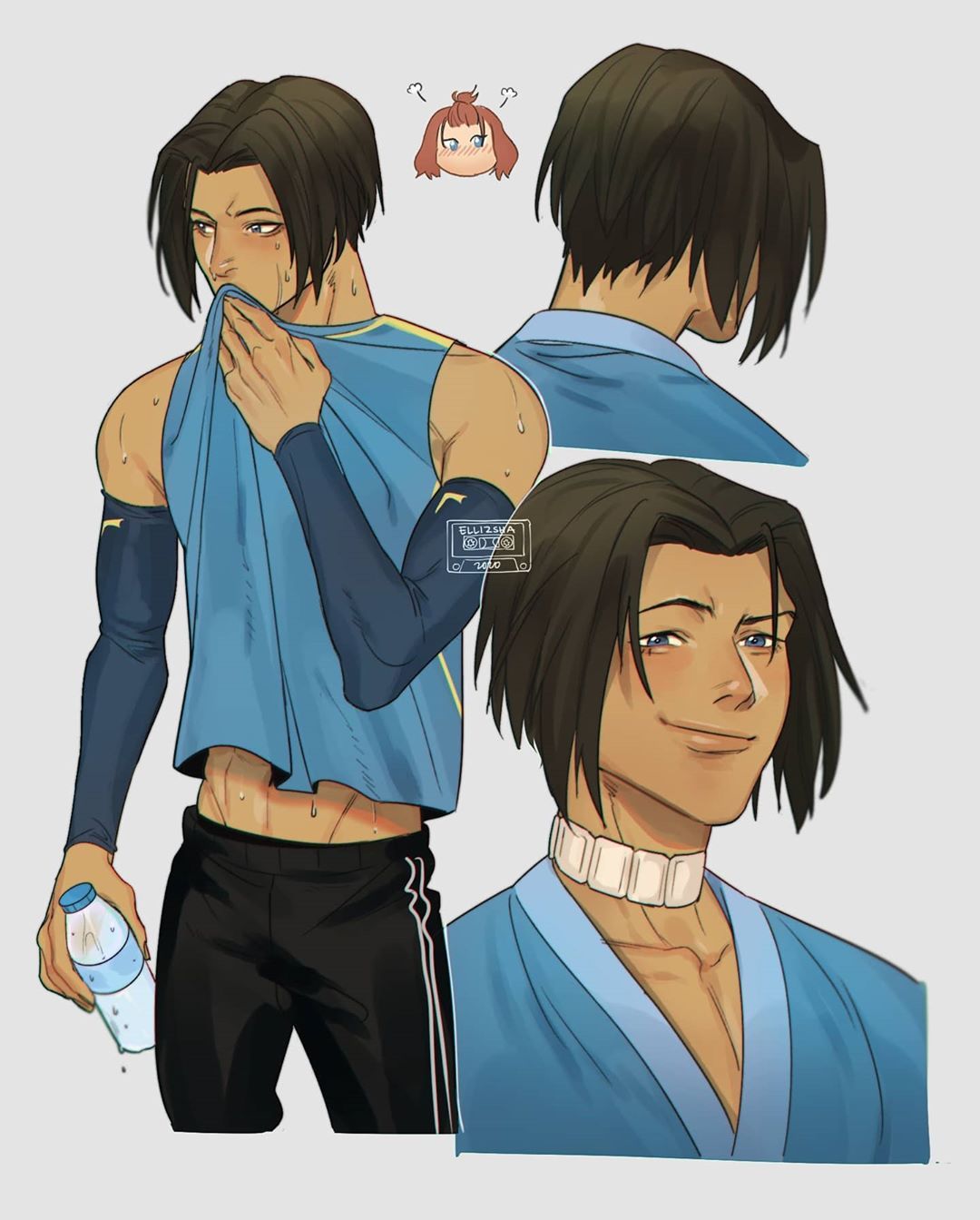 Sokka Sokka With Hus Hair Down In 2020 Avatar The Last Airbender Art The Last Avatar Show Runner