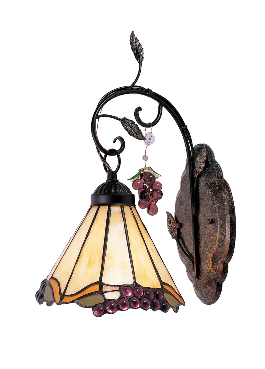Grape Trellis 1-Light Sconce in Antique Iron | Grape ... Grape Trellis 1-Light Sconce in Antique Iron | Grape ... on Cheap Sconces Wall Decor Lighting id=41787