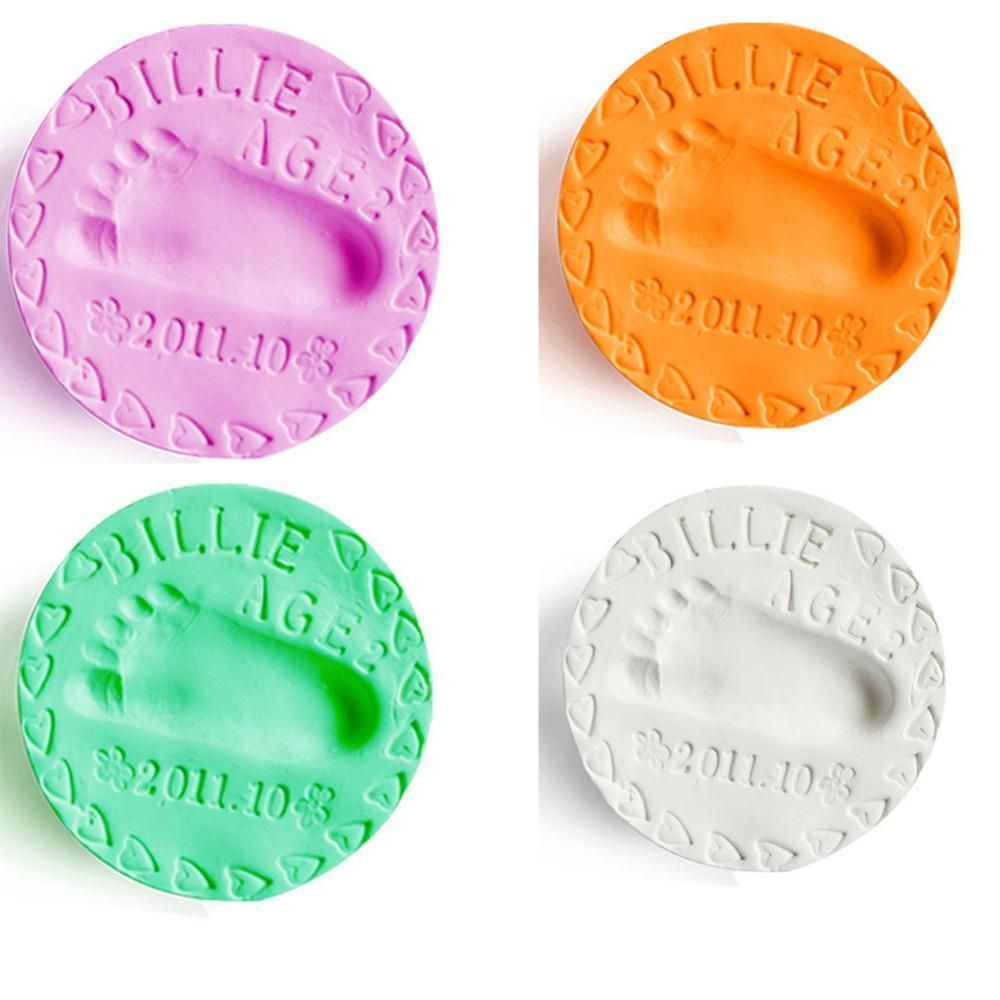 Infant Baby DIY Hand Feet Mud Clay Mold Kids Children Mould Handprint Clay Toy