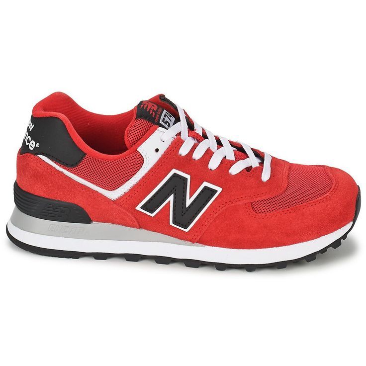 red and black new balance turfs