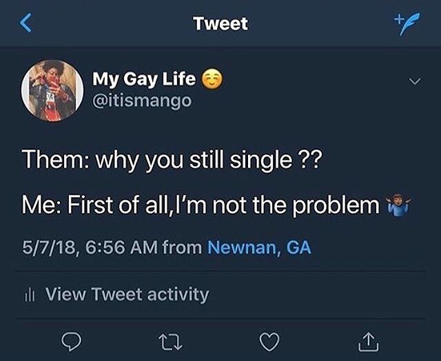 Still single sayings