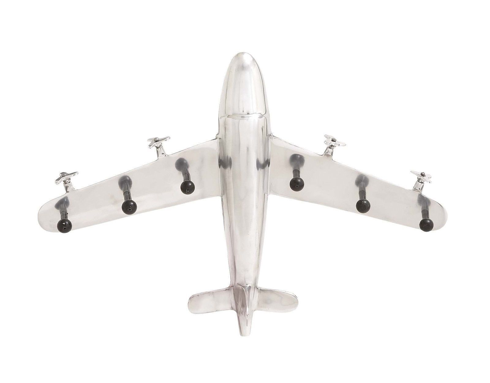 Propeller Coat Rack Silver Airplane Jet Wall Hook Hat Rack Coat Hanger Aviator Home 27 Propeller Coat Rack Silver Airplane Jet Wall Hook Hat Rack Coat Hanger Aviator Home 27