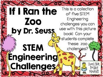 If I Ran The Zoo Stem Stem Engineering Challenge Picture Book