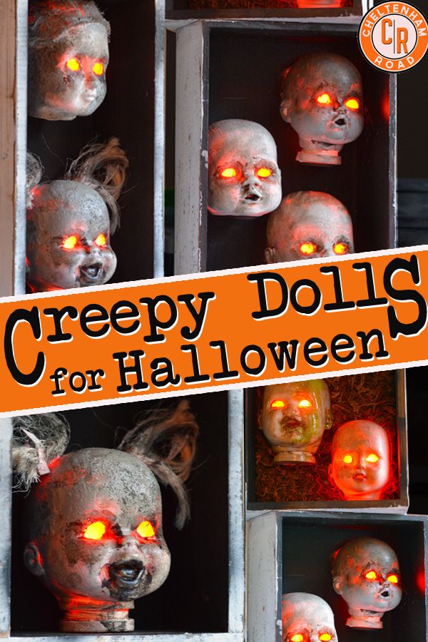Creepy Doll Decorations for Halloween Haunts – Cheltenham Road Spooky Halloween, Halloween Props Diy, Scary Halloween Costumes, Scary Halloween Decorations, Theme Halloween, Holidays Halloween, Happy Halloween, Creepy Decor, Diy Halloween Haunted House