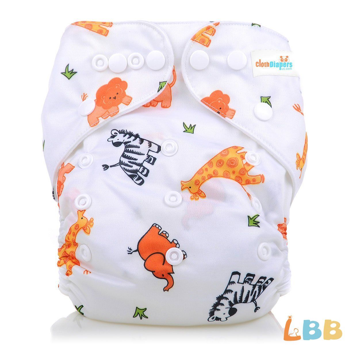 amazon com lbb tm baby resuable washable pocket cloth diaper with adjustable snap animal baby cloth diapers baby cloth diaper baby diaper covers
