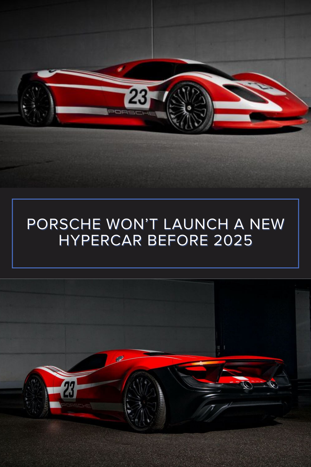 Porsche Won't Launch a New Hypercar Before 2025 Porsche, Car and