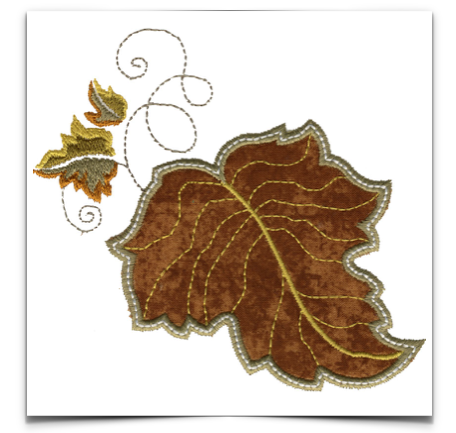 Instant Download Machine Embroidery Embroidery Designs Fall Leaves Machine Embroidery Design Embroidery Files Embroidery Patterns