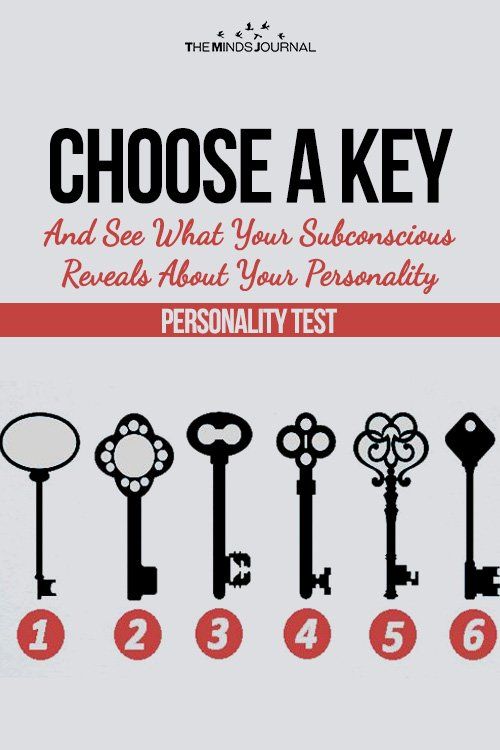 Choose A Key And Discover Your Subconscious Personality: Key Personality Test