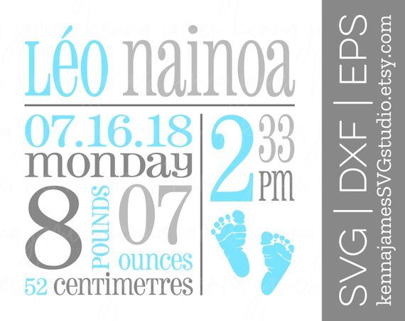 Download 16 Birth Announcements Ideas Birth Announcement Birth Announcement Template Baby Birth Announcement