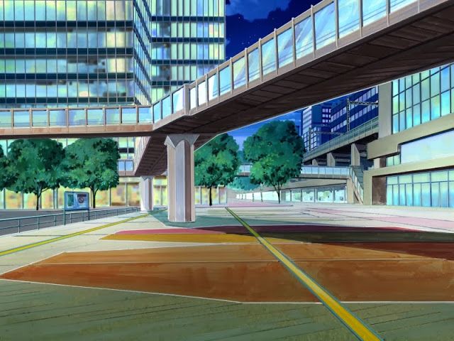 Anime Landscape City 風景 建物 Anime Landscape City 風景 建物