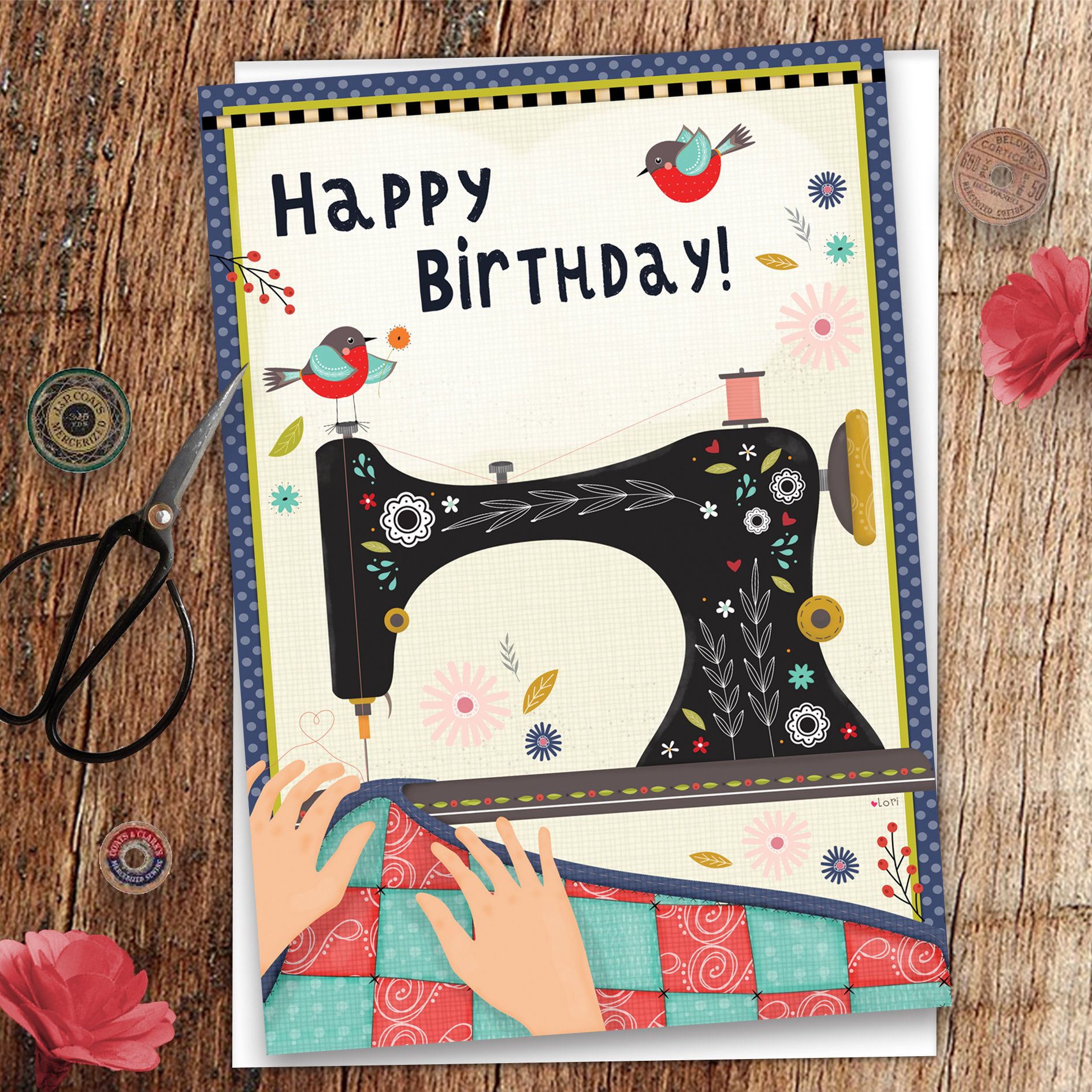 Quilt Birthday Card Quilt Greeting Card Sewing Birthday Etsy in Quilt Birthday Card Quilt Greeting Card Sewing Birthday Etsy in