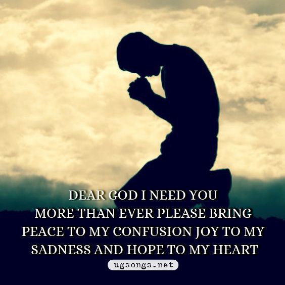 15+ Dear God quotes, status and sayings on image for Whatsapp