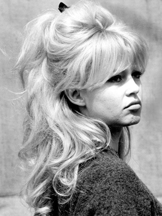 The 100 Most Iconic Hairstyles Of All Time Brigitte Bardot Hair Bardot Hair Bridget Bardot Hair