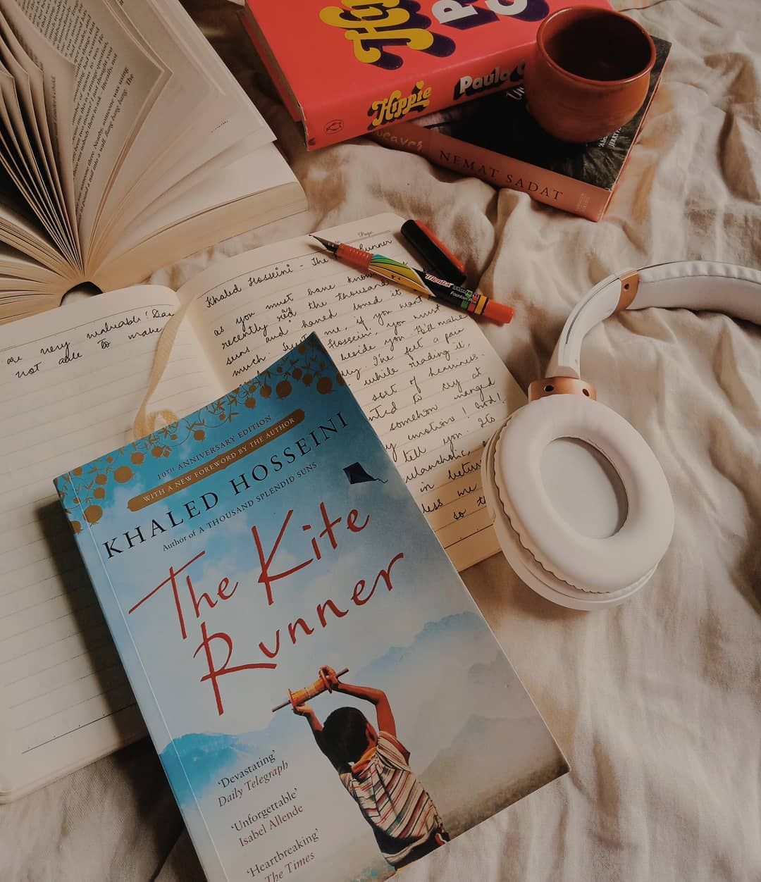 180 Likes, 23 Comments - Deepanshi | Bookstagram (@browngirlsmoment) on Instagram: “I've been reading "The Kite Runner" fro… | Book aesthetic, The kite runner, Kite