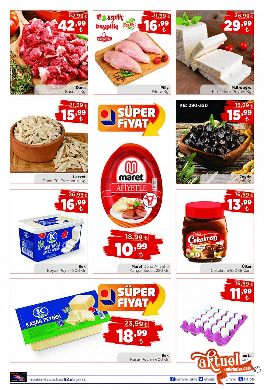 Kim Market 10 Ocak 16 Ocak 2020 Aktuel Indirimler Katalogu Yayimlandi Aycicek Yagi Ocak Fileto