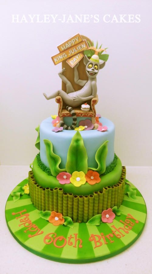 King Julien Madagascar Cake Madagascar Cake Themed Cakes Cake King Julien Madagascar Cake Madagascar Cake Themed Cakes Cake